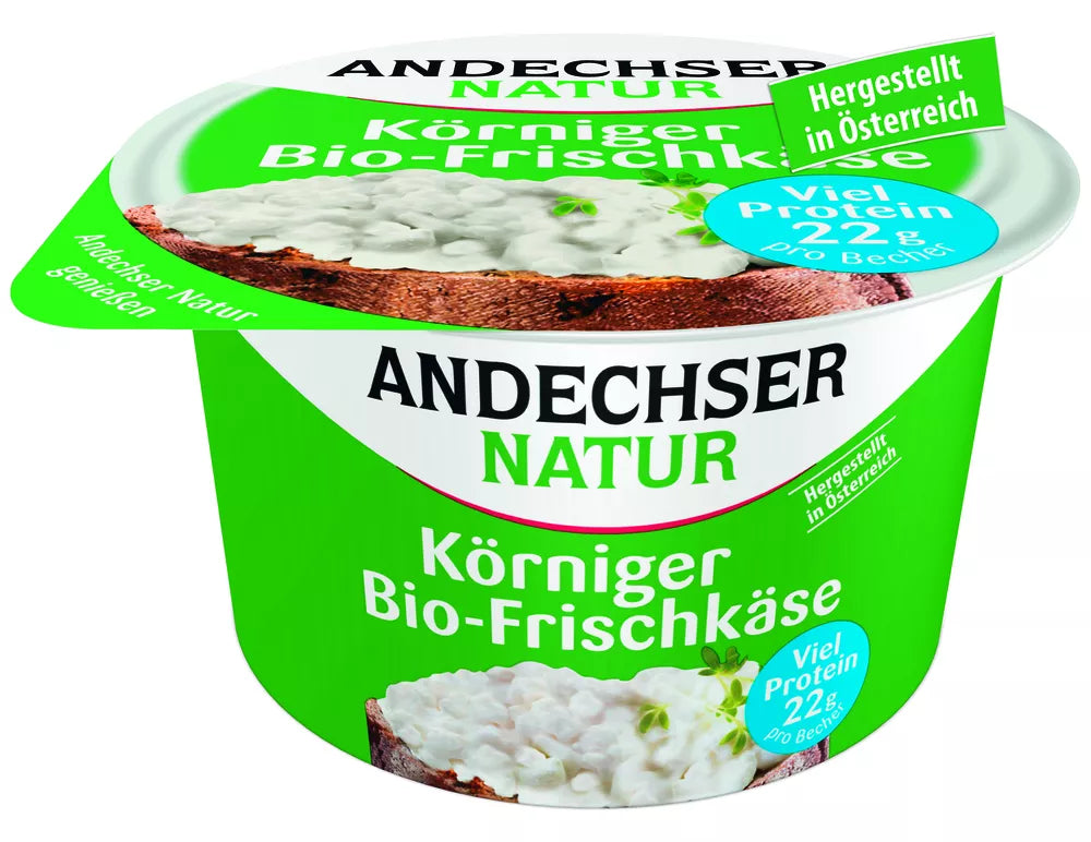 *ANDECHSER Serek wiejski naturalny, ziarnisty (200g) - BIO