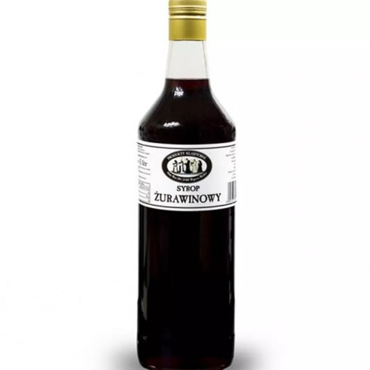 PRODUKTY KLASZTORNE Malina syrop owocowy (1l)