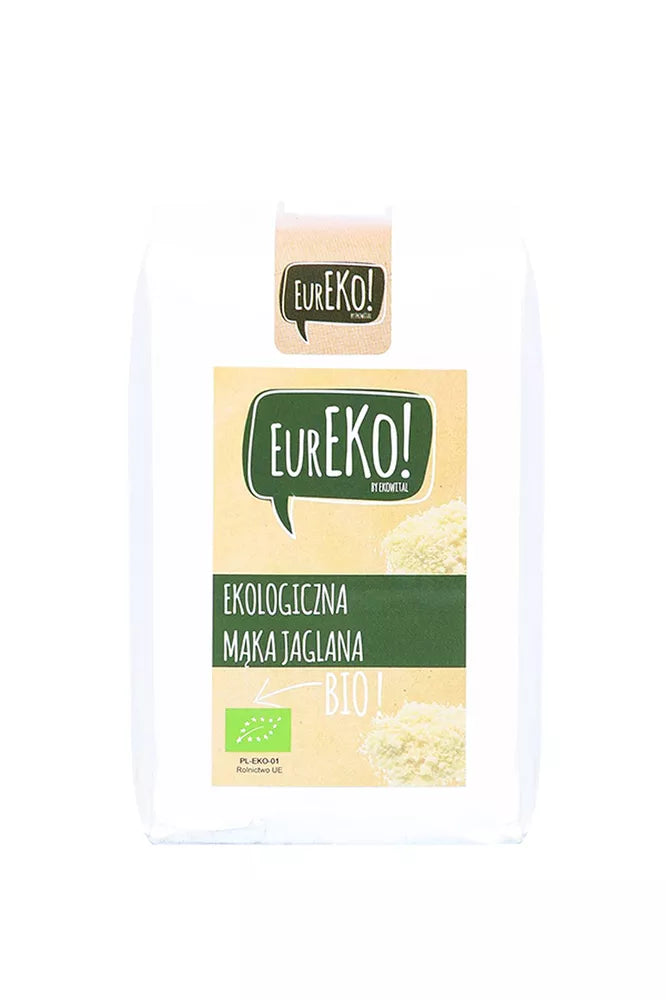 EUREKO Mąka jaglana 500 g - BIO