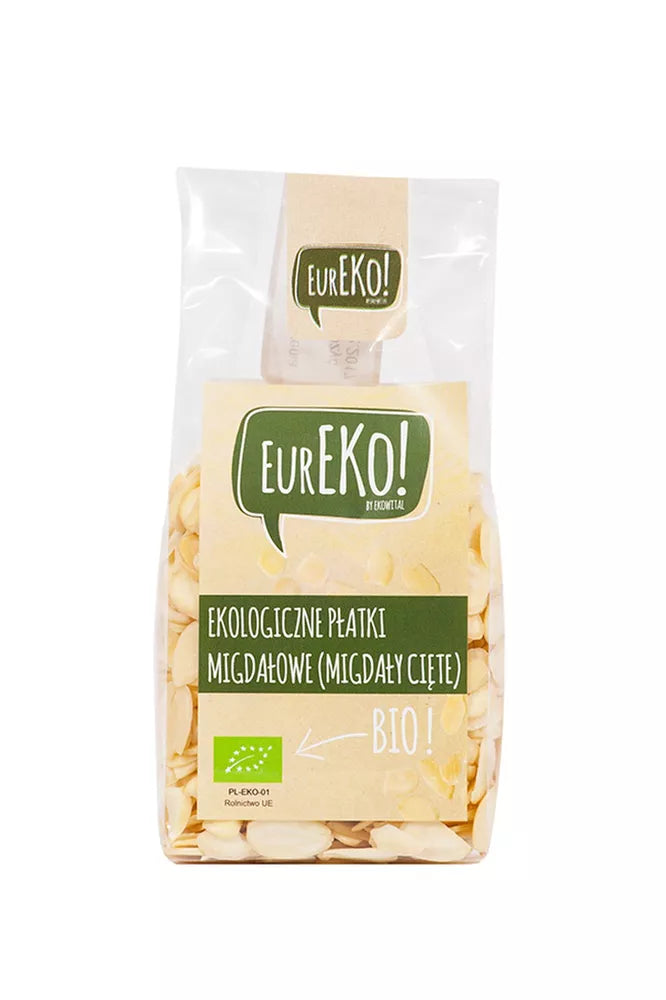 EUREKO Płatki migdałowe (Migdały cięte) BIO 100 g - BIO