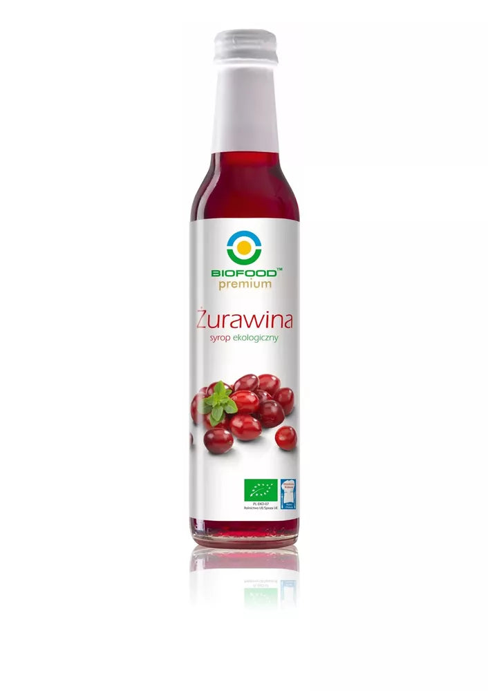 BIOFOOD Syrop z żurawiny BIO 250 ml