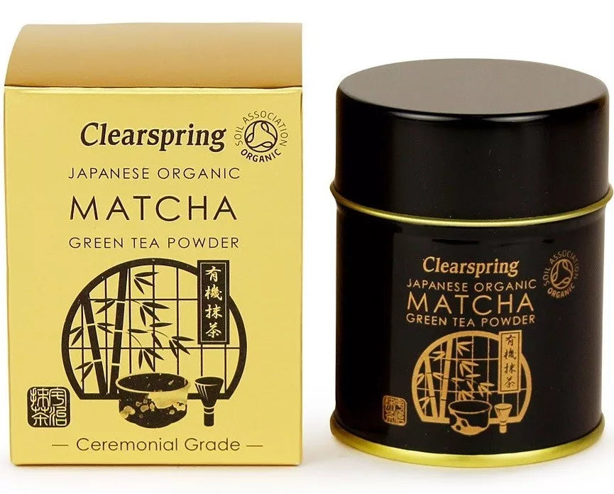 CLEARSPRING Matcha japońska Ceremonial Grade (sproszkowana ) BIO 30g
