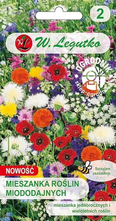 LEGUTKO Mieszanka roślin miododajnych (3g)