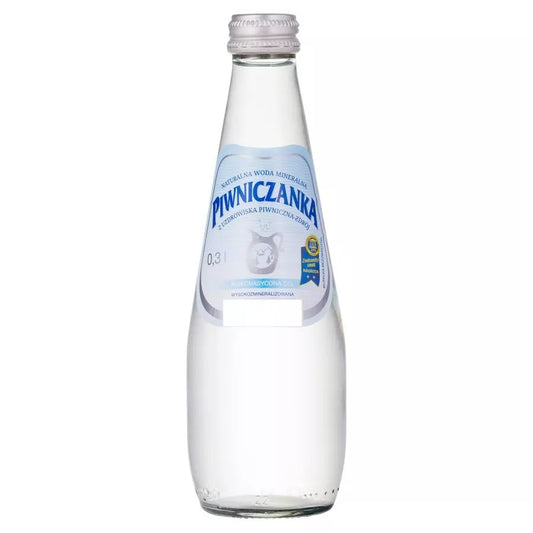 PIWNICZANKA Naturalna woda mineralna średnionasycona CO2 0,3l