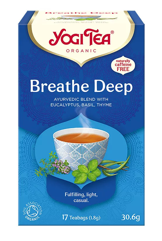 YOGI TEA Herbatka głęboki oddech (Breathe Deep) (17 x 1,8 g) (30,6 g) - BIO