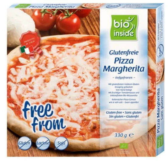 ***BIO INSIDE Pizza margherita bezglutenowa mrożona (330g) - BIO