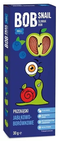 BOB SNAIL Przekąska jabłkowo-borówkowa (30g)