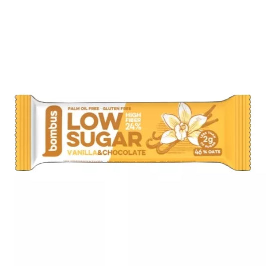 BOMBUS Baton Low Sugar kakao -czekolada bezglutenowy (40g)