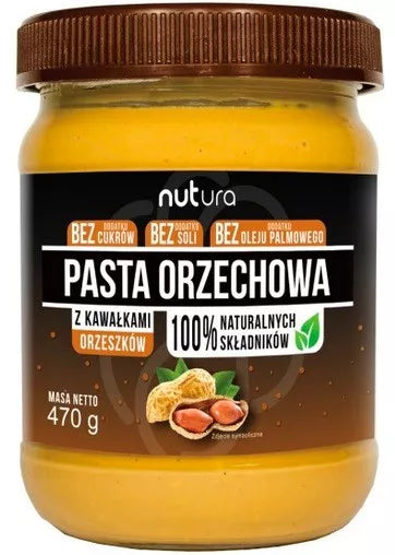NUTURA Pasta orzechowa mix 5 orzechów (250g)