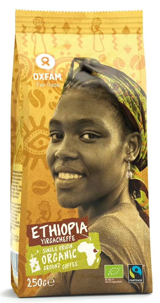 OXFAM Kawa mielona arabica 100 % Yirgacheffe Etiopia (250 g) - BIO Fair Trade
