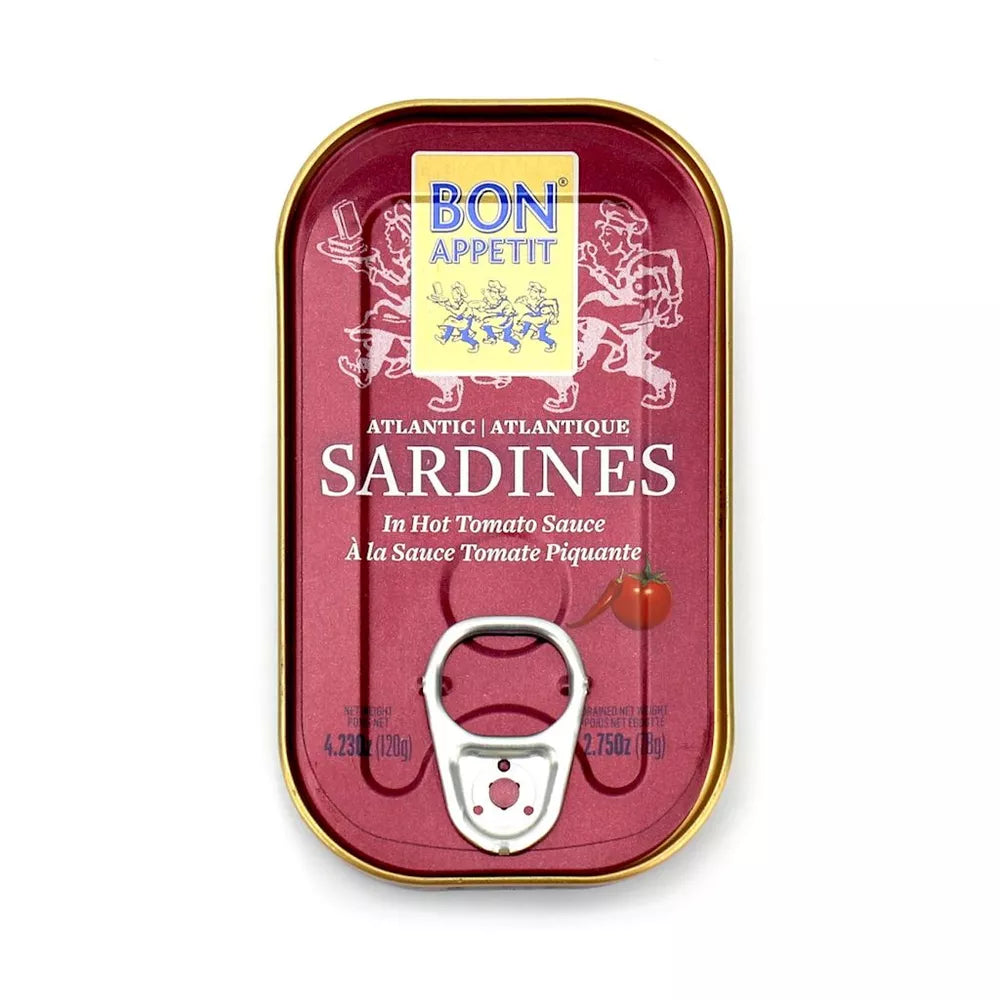 BON APPETIT Sardynki portugalskie w pikantnym sosie pomidorowym (120 g/78 g)