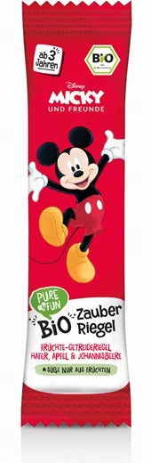 HEJO! Batonik Myszka Miki owsiany jabłko- czarna porzeczka (25g) - BIO