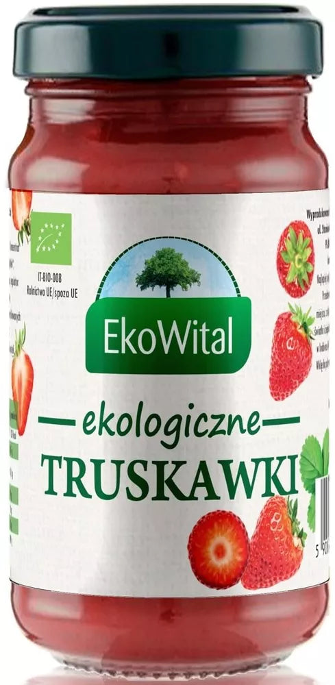 EKO WITAL Mus wiśniowy bez dodatku cukru (250 g) - BIO