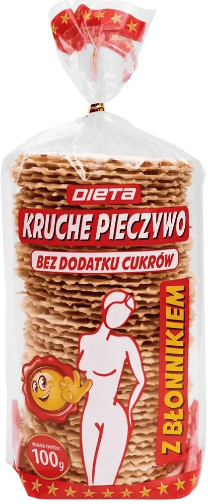 DIETA Kruche pieczywo z błonnikiem (100 g)