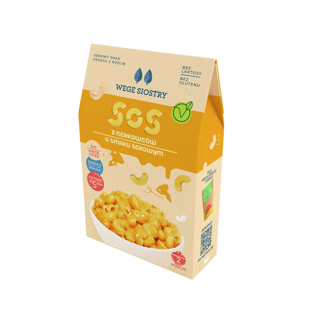 WEGE SIOSTRY Sos z nerkowców o smaku serowym (35g)