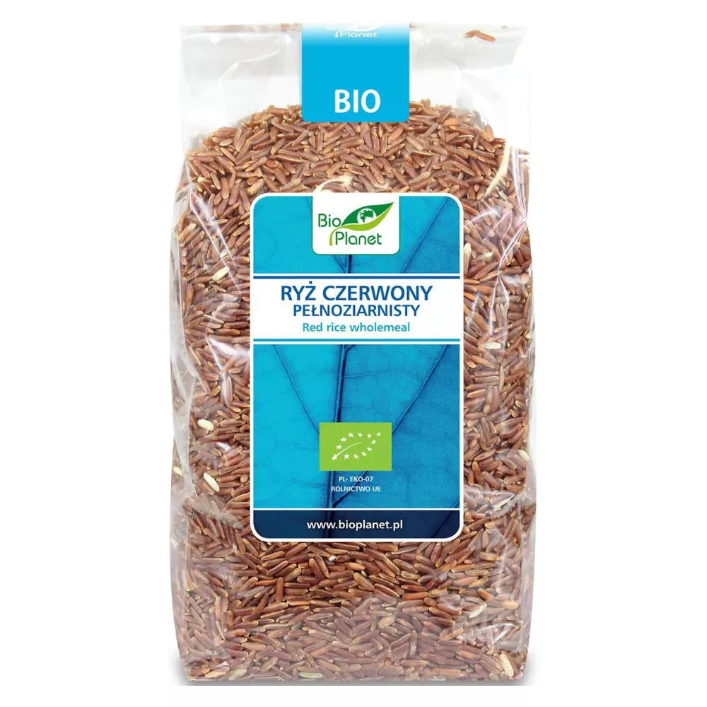 BIO PLANET Ryż czerwony, ekologiczny (1kg) - BIO