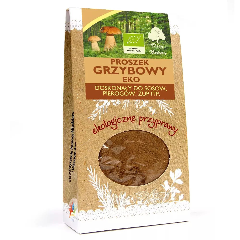 DARY NATURY Proszek grzybowy (50g) - BIO