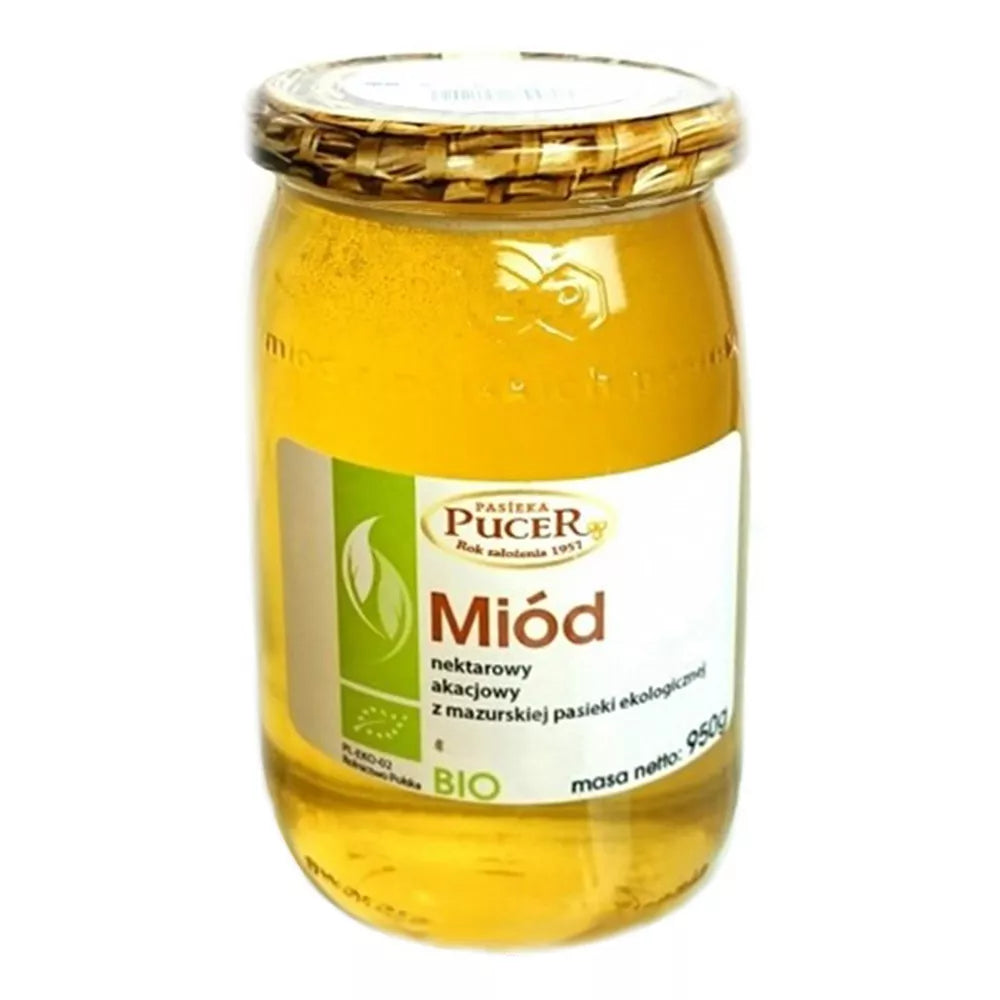 PUCER Miód akacjowy (950g) - BIO