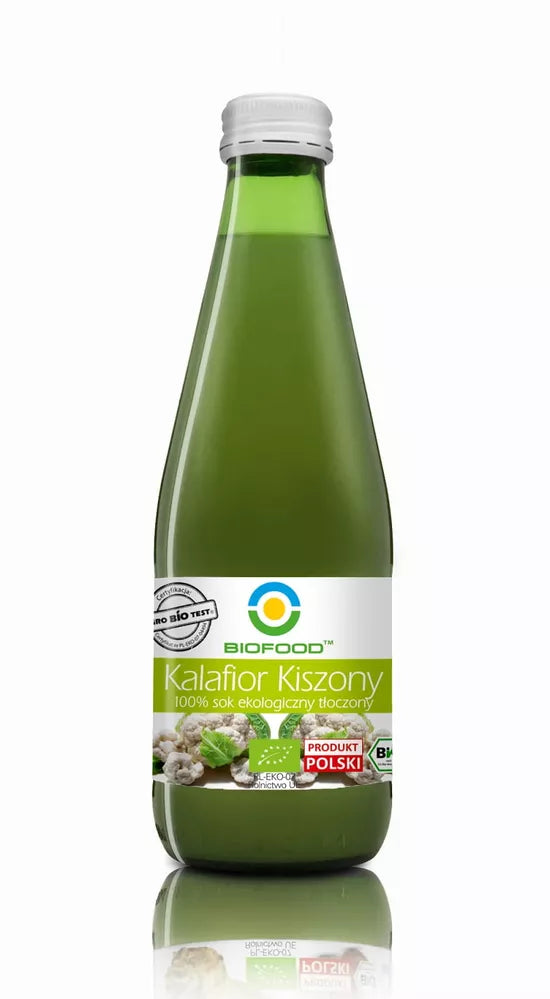 BIO-FOOD Sok z kalafiora kiszonego nfc bezglutenowy 300ml - BIO