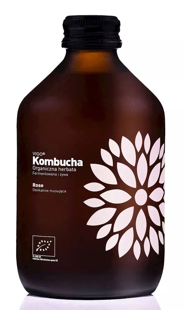 VIGO Kombucha Rose (330 ml) - BIO