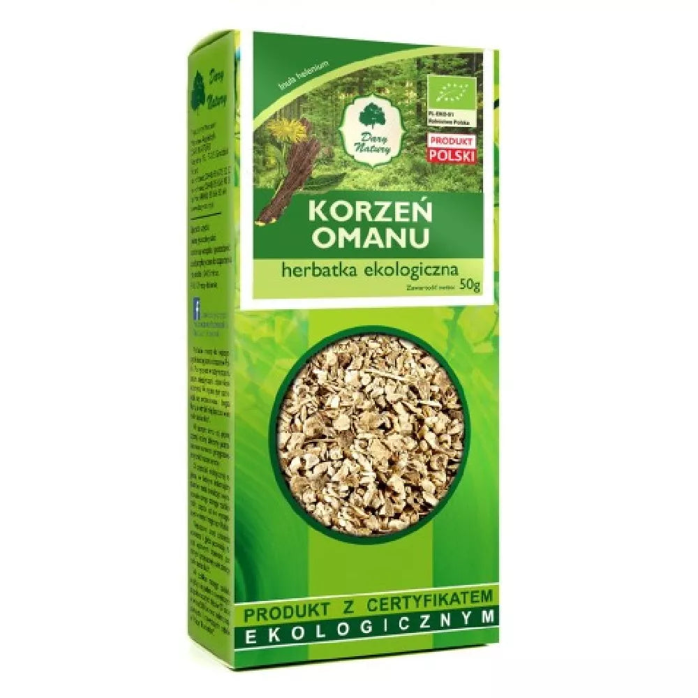 DARY NATURY Herbatka oman korzeń (50g) - BIO