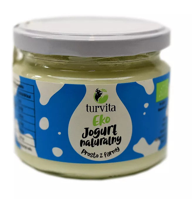 *TURVITA Jogurt naturalny (250 g) - BIO (dostępność: wt.-pt.)