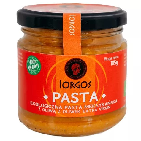 IORGOS Pasta meksykańska z oliwą z oliwek z pierwszego tłoczenia (185g) - BIO