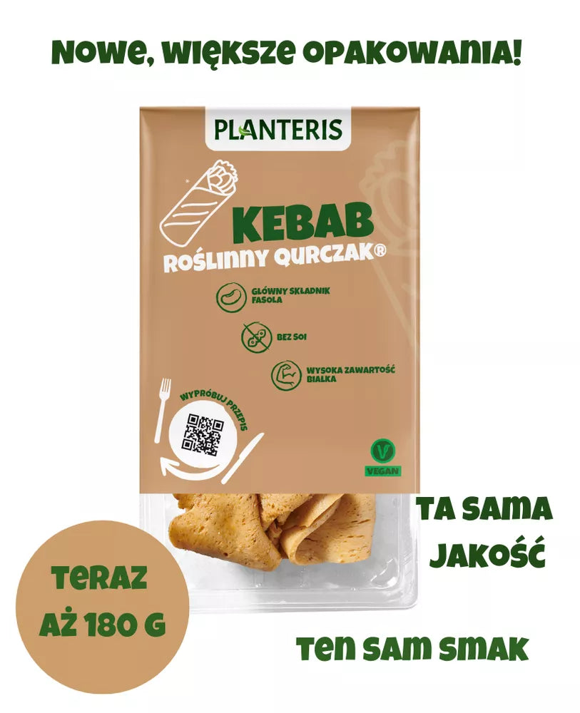 *PLANTERIS Roślinny Qurczak® Kebab (180 g)