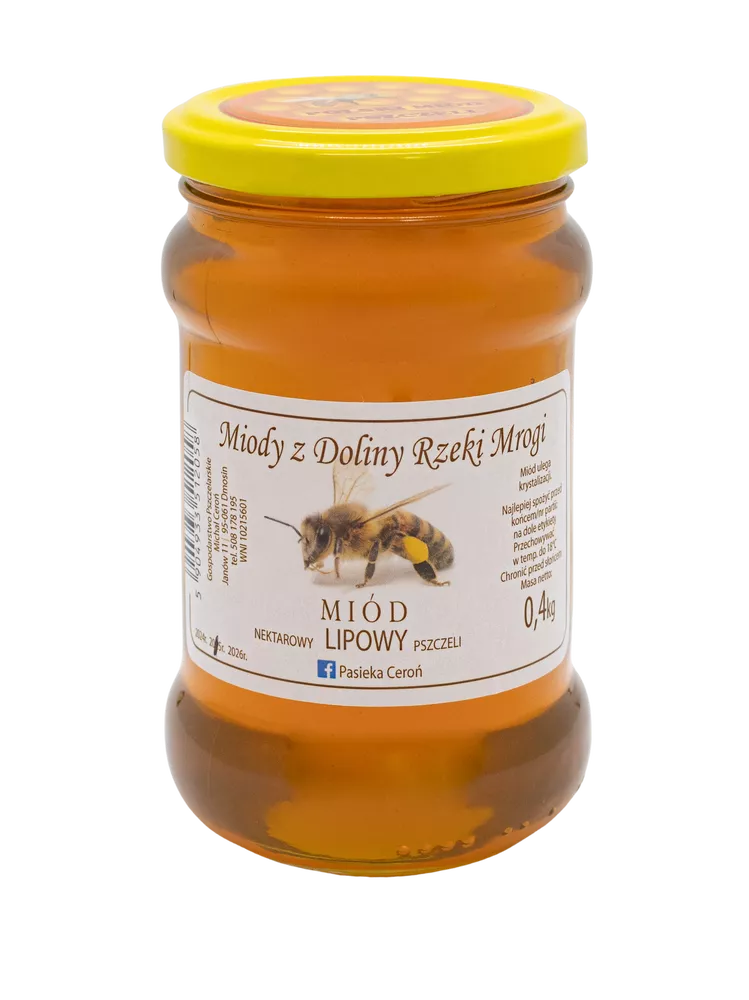 CEROŃ Miód lipowy (400g)
