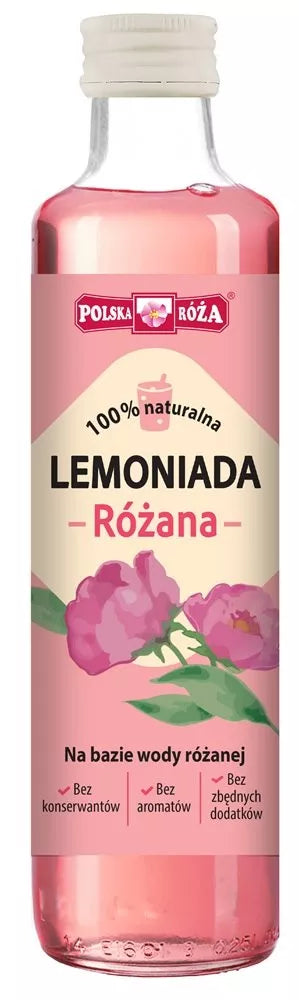 POLSKA RÓŻA Lemoniada różana (250 ml)