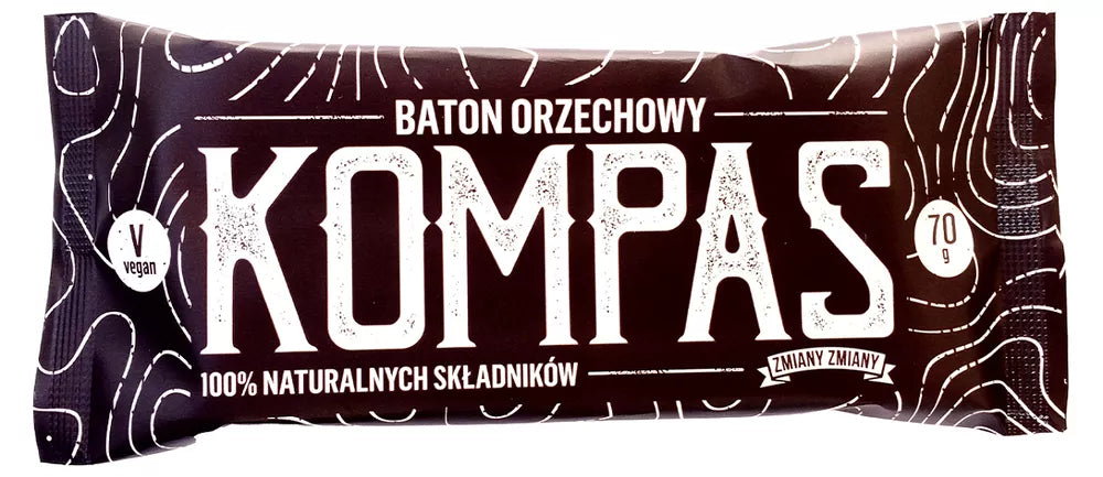 ZMIANY ZMIANY Baton orzechowy Kompas bezglutenowy (70 g)