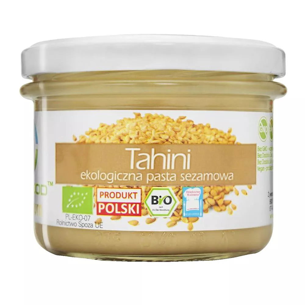 BIOFOOD Tahina naturalna - pasta sezamowa (180 g) - BIO