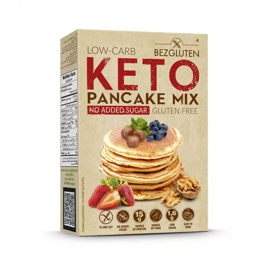 BEZGLUTEN Pancake mix keto low-carb, bezglutenowy (150g)