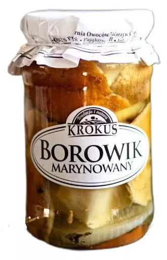 KROKUS Borowik marynowany bezglutenowy 360 g (190 g)