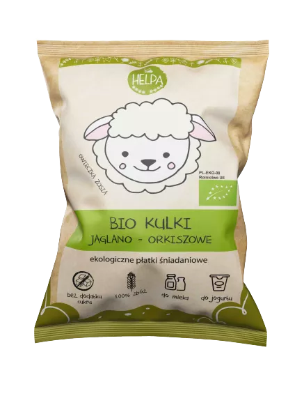 HELPA Kulki jaglano - orkiszowe (160 g) - BIO