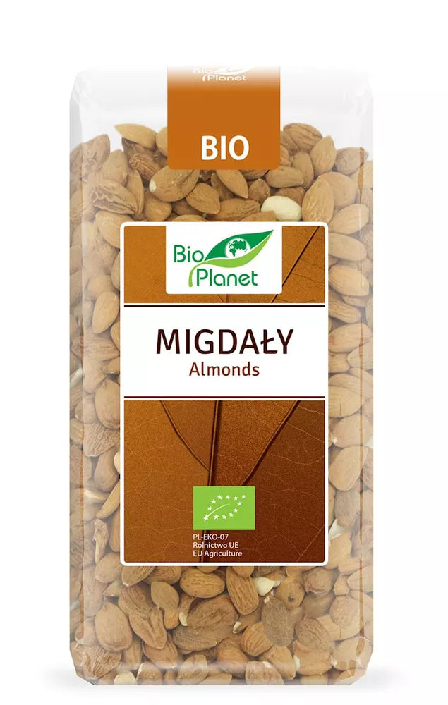 BIO PLANET Migdały ekologiczne (350g) - BIO