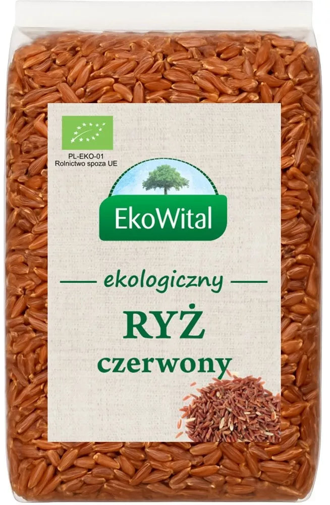 EKOWITAL Ryż czerwony (1 kg) - BIO