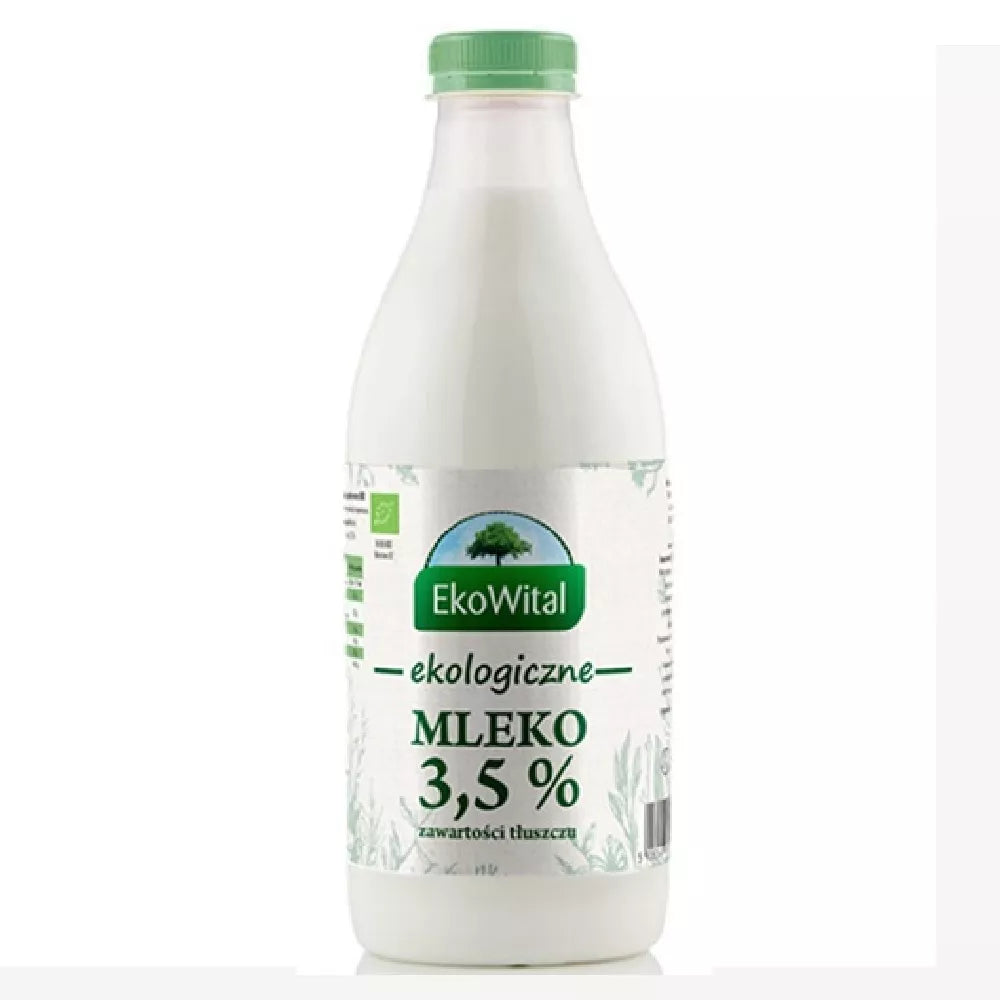*EKOWITAL Mleko 3,5% tłuszczu (1 l) - BIO