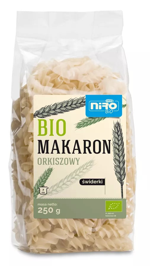 MAKARON (ORKISZOWY) ŚWIDERKI BIO 250 g - NIRO (BP)