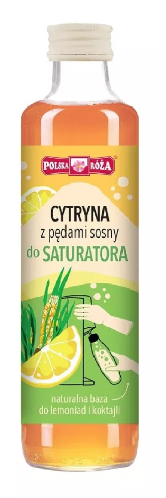 POLSKA RÓŻA Syrop cytryna z pędami sosny (250 ml)