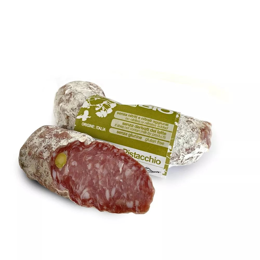 *PRIMAVERA Salami z pistacją bezglutenowe (160 g) - BIO