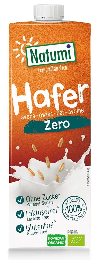 NATUMI Napój owsiany bezglutenowy bez cukru (1 l) - BIO
