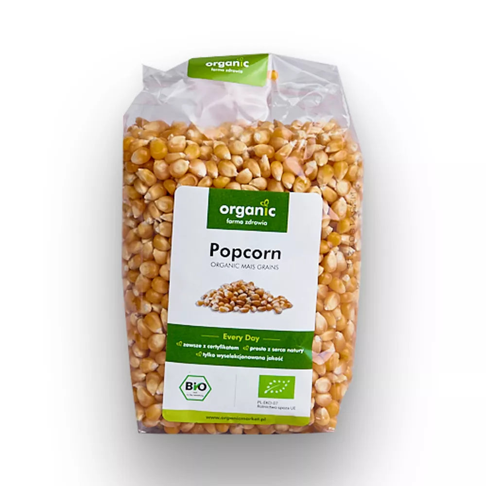 ORGANIC Popcorn ekologiczny (ziarno kukurydzy) (400g) - BIO