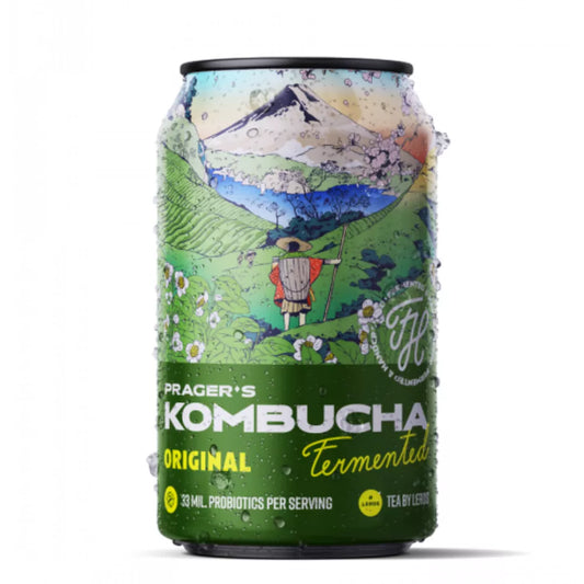 PRAGER'S Kombucha Matcha (330 ml)