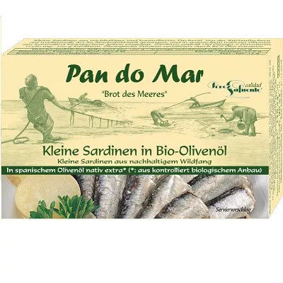 PAN DO MAR Makrela w bio sosie pomidorowym (120g)