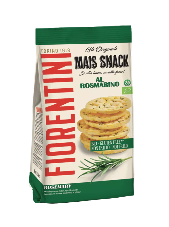 FIORENTINI Krążki ryżowe z rozmarynem bezglutenowe (40g) - BIO