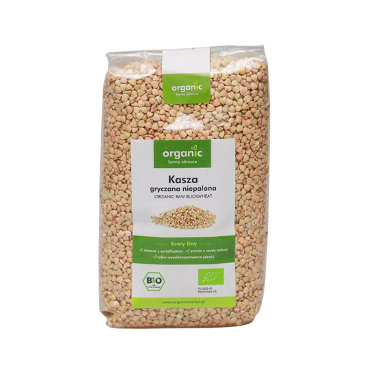 ORGANIC Kasza gryczana niepalona, ekologiczna (1kg) - BIO