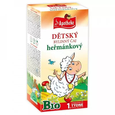 APOTHEKE Herbatka dla dzieci rumianek (20x1,5g, 30g) - BIO
