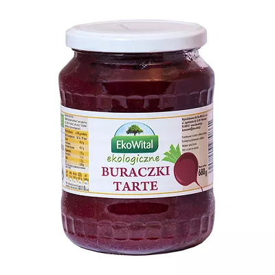 EKOWITAL Buraczki tarte (680g) - BIO