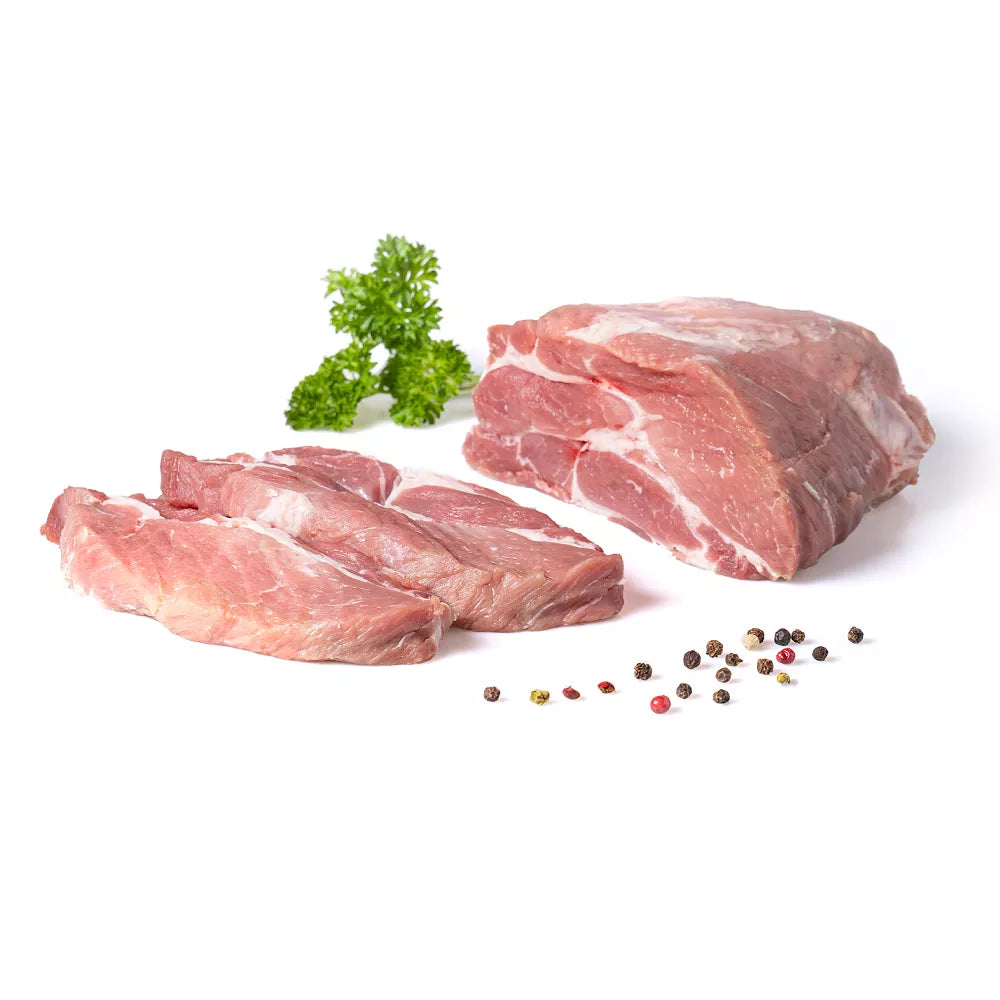 **FARMY ROZTOCZA Karkówka wieprzowa bez kości na wagę (ok.600g) - BIO (f)